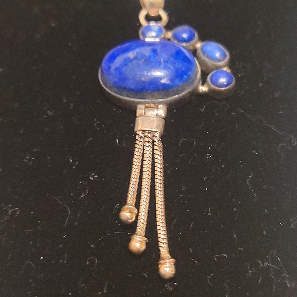 Vintage Sterling Silver Pendant - Picture 2 of 5